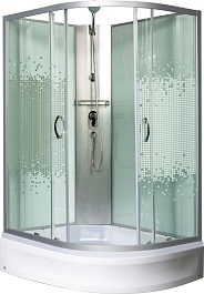 Мономах Душевая кабина 100x70 Б/К 100/70/24 МЗ L – фотография-1